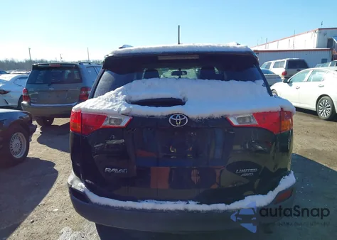2013 Toyota Rav4 Limited from USA, damaged, VIN 2T3DFREVXDW104831